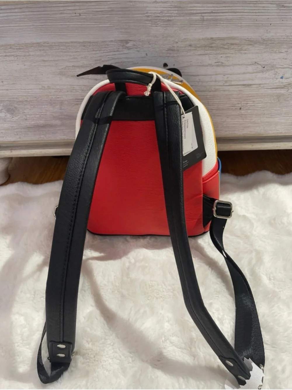 Loungefly Snow White Kids Mini Backpack - Red/Blue/Yellow